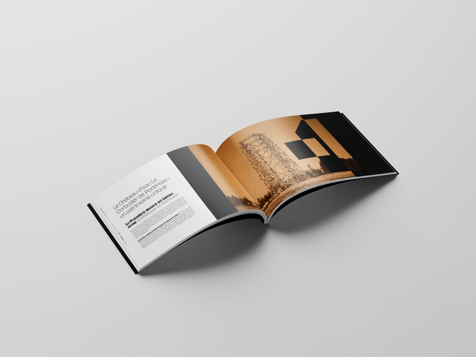 Υδατόπυργος Le Corbusier — Φυλλάδιο χορηγίας